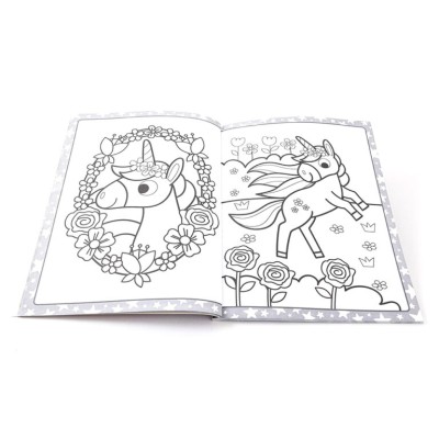 Bookoli Megatastic Colouring: Unicorns Colouring Book MEG-12