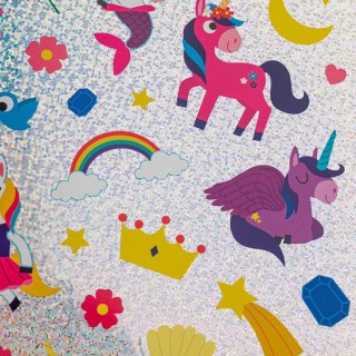 Bookoli Megatastic Colouring: Unicorns Colouring Book MEG-12