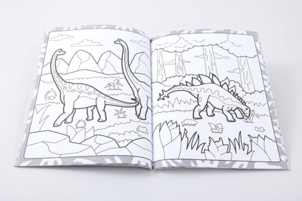 Bookoli Megatastic Colouring: Dinosaurs Colouring Book MEG-11