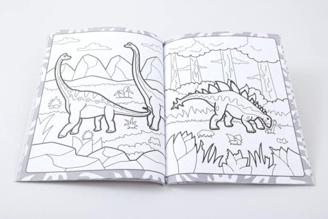 Bookoli Megatastic Colouring: Dinosaurs Colouring Book MEG-11