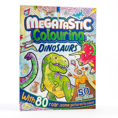 Bookoli Megatastic Colouring: Dinosaurs Colouring Book MEG-11