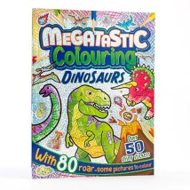 Bookoli Megatastic Colouring: Dinosaurs Colouring Book MEG-11
