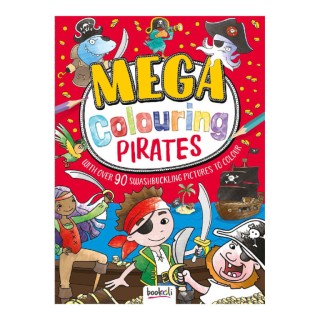 Bookoli Mega Colouring 5: Pirates Colouring Book MEG-6