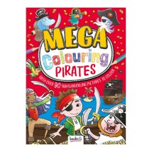 Bookoli Mega Colouring 5: Pirates Colouring Book MEG-6