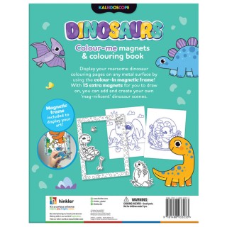 Mathv Kaleidoscope Colour-Me Magnets: Roarsome Dinosaurs Colouring Book με Μαγνήτες KMM-03