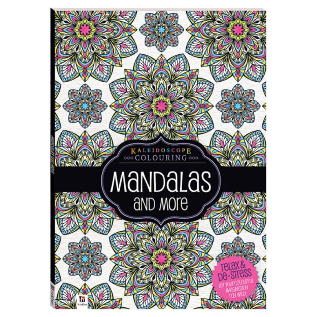 Mathv Kaleidoscope Colouring Book 72pp: Mandalas and More Colouring Book KAL-4