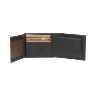 Lavor 1-3850 Ανδρικό Δερμάτινο Πορτοφόλι Μαύρο