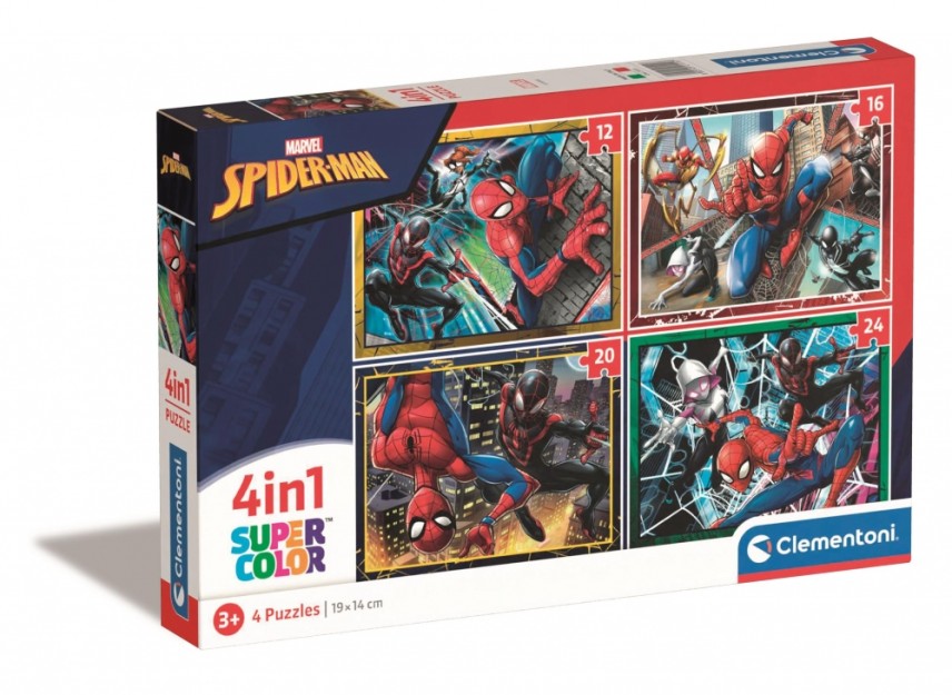 ΠΑΖΛ 4 ΣΕ 1 S.C. SPIDER-MAN