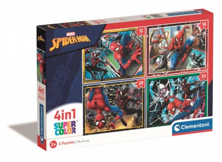ΠΑΖΛ 4 ΣΕ 1 S.C. SPIDER-MAN