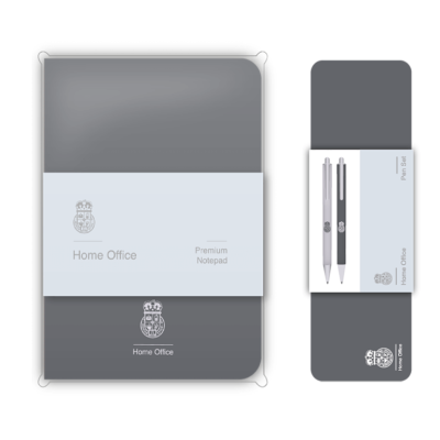 BlueSky Home Office Premium Gift Set A5 Notebook and 2 Pen Box BS145269