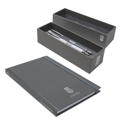 BlueSky Home Office Premium Gift Set A5 Notebook and 2 Pen Box BS145269