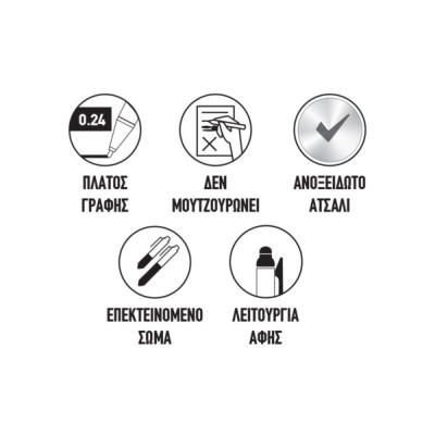 ZEBRA Στυλό Διαρκείας Επεκτεινόμενο TELESCOPIC STYLUS Grey