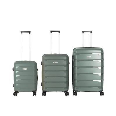 Polo Tokyo PP Trolley Σετ 3 Βαλίτσες Χακί (32Lt,62Lt,92Lt) Υ.75cm Μ.49cm Π.30cm 9-65-005-6500