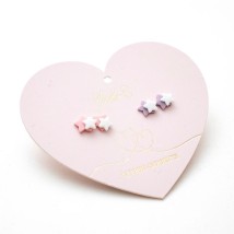 Yuko B. Soulmate Σκουλαρίκια Αστέρια Stainless Steel YB-500-368