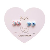 Yuko B. Soulmate Σκουλαρίκια Ψαράκια Stainless Steel YB-500-367