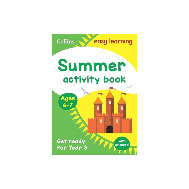 Year 2 to Year 3 Summer Activity Book with stickers