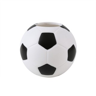 I-Total Pencil Holder Goal Πλαστική Μολυβοθήκη Λευκό/Μαύρο XL3034B