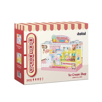 I-Total Mini World Shop In A Box ''Ice Cream Shop'' XL3529