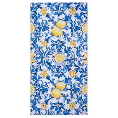 ESTIA ΠΕΤΣΕΤΑ ΘΑΛΑΣΣΗΣ MICROFIBER ΜΕ ΤΣΑΝΤΑΚΙ AMALFI COAST