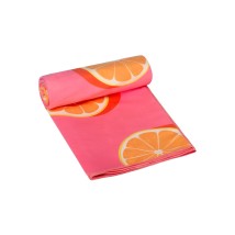 ESTIA ΠΕΤΣΕΤΑ ΘΑΛΑΣΣΗΣ MICROFIBER ΜΕ ΤΣΑΝΤΑΚΙ ORANGE POP