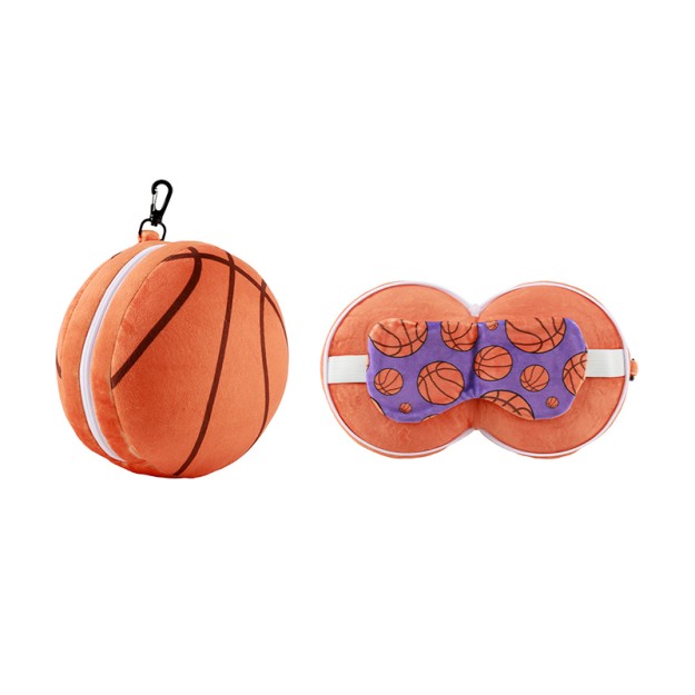 I-Total Μάσκα Ύπνου Basket Πορτοκαλί/Μωβ Μ19xΠ18εκ. XL2527B