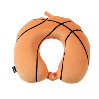 I-Total Μαξιλαράκι Ταξιδίου Basket Πορτοκαλί Μ30xΠ30xΥ10εκ. XL2184Q