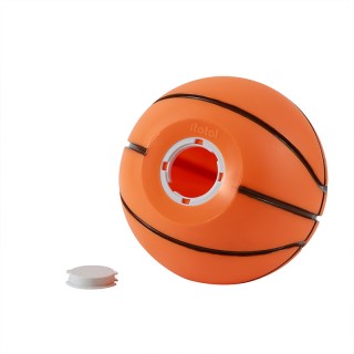 I-Total Παιδικός Κουμπαράς Πλαστικός Πορτοκαλί ''Basket'' XL2497W