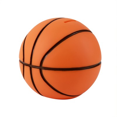I-Total Παιδικός Κουμπαράς Πλαστικός Πορτοκαλί ''Basket'' XL2497W