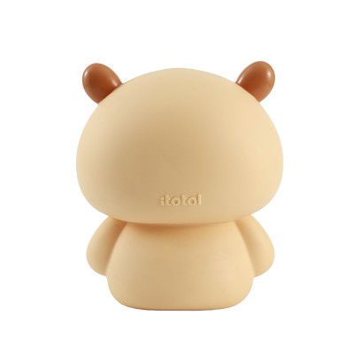 I-Total Παιδικός Κουμπαράς Πλαστικός Μπεζ ''Capybara'' 27cm XL2497B