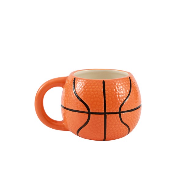I-Total Chunky Κούπα Κεραμική Πορτοκαλί ''Basket'' 410ml XL2568L