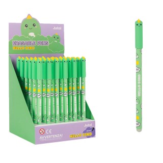 I-Total Erasable Pen Πράσινο ''Hello Dino'' με Μπλε μελάνι XL1873D