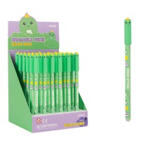 I-Total Erasable Pen Πράσινο ''Hello Dino'' με Μπλε μελάνι XL1873D