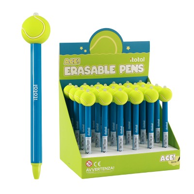 I-Total Erasable Pen Μπλε ''Tennis'' με Μπλε μελάνι XL1839Z