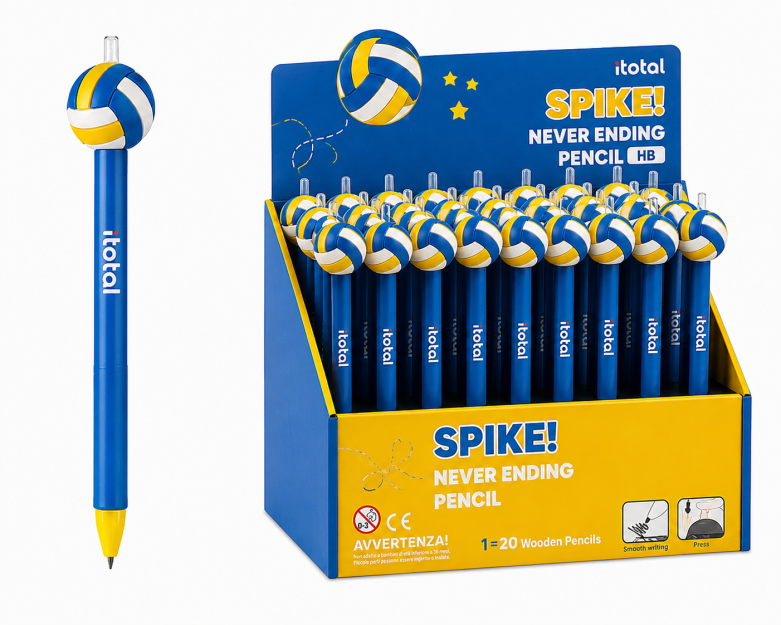 I-Total Never Ending Pencil Γαλάζιο ''Volley'' XL2070P