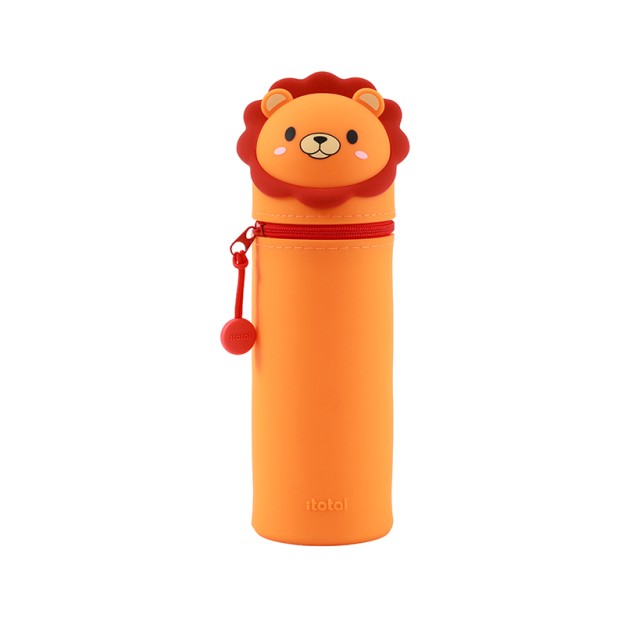 I-Total Κασετίνα Σιλικόνης Lion Πορτοκαλί XL2482U