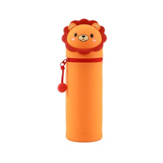 I-Total Κασετίνα Σιλικόνης Lion Πορτοκαλί XL2482U