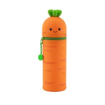I-Total Κασετίνα Σιλικόνης Πορτοκαλί ''Carrie Carrot'' XL2485C
