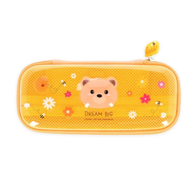 Legami Milano Κασετίνα Σκληρή με 1 Θήκη Μπεζ ''Teddy Bear'' PCR0010