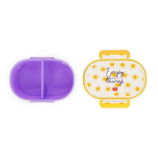 Legami Milano Snack Box Snack&Go ''Daisy'' Μωβ/Κίτρινο KSNB0002