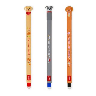 Legami Milano Set of Three Erasable Pens ''Fur-ever Friends'' 3 Τεμάχια EPSET0017