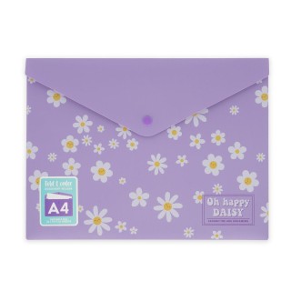 Legami Milano Document Folder A4 Fold&Order ''Daisy'' Λιλά PFB0001
