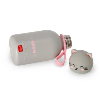Legami Milano Isothermal Bottle for Kids Hot&Cold BFF ''Kitty'' Γκρι KSSB0003