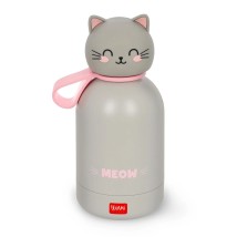 Legami Milano Isothermal Bottle for Kids Hot&Cold BFF ''Kitty'' Γκρι KSSB0003