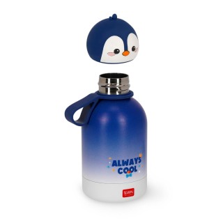 Legami Milano Isothermal Bottle for Kids Hot&Cold BFF ''Penguin'' Μπλε KSSB0007