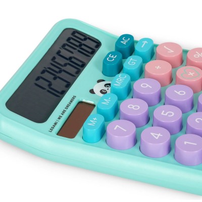 Legami Milano Pocket Calculator ''Calcoolator Panda'' Πετρόλ CLT0001