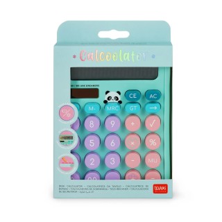 Legami Milano Pocket Calculator ''Calcoolator Panda'' Πετρόλ CLT0001