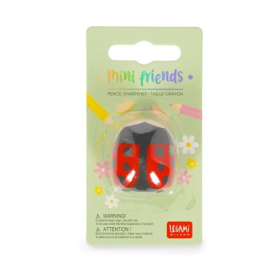 Legami Milano Pencil Sharpener Mini Friends ''Ladybug'' Κόκκινη CSH0005