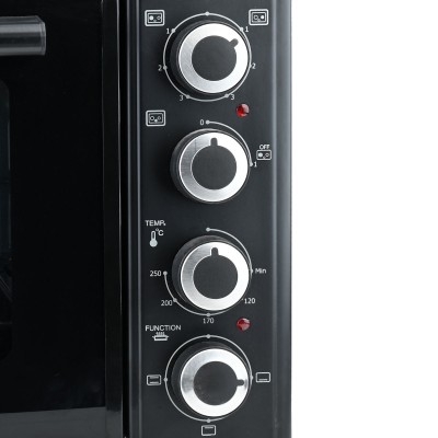 ESTIA ΗΛΕΚΤΡΙΚΟ ΦΟΥΡΝΑΚΙ MASTERCOOK COMPACT 2950W 48lt ΜΕ 3 ΕΣΤΙΕΣ ΚΑΙ 4 ΛΕΙΤΟΥΡΓΙΕΣ ΑΝΤΙΣΤΑΣΗΣ