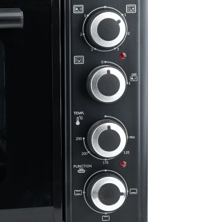 ESTIA ΗΛΕΚΤΡΙΚΟ ΦΟΥΡΝΑΚΙ MASTERCOOK COMPACT 2950W 48lt ΜΕ 3 ΕΣΤΙΕΣ ΚΑΙ 4 ΛΕΙΤΟΥΡΓΙΕΣ ΑΝΤΙΣΤΑΣΗΣ