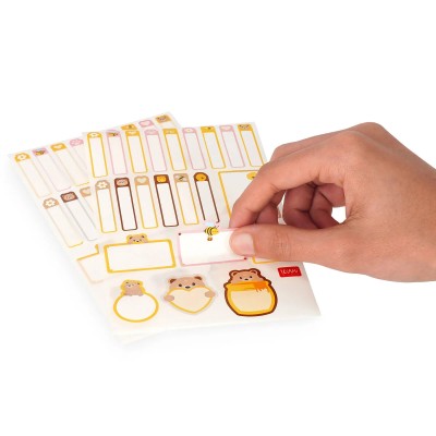 Legami Milano Adhesive Labels with Protective Film My Name Is... ''Teddy Bear'' STK0002